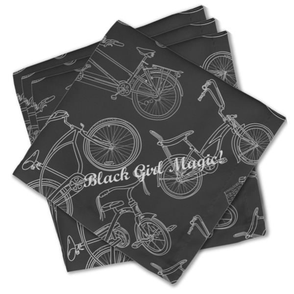 Custom Design - Cloth Napkins - Personalized Lunch (PARENT MAIN Set of 4)