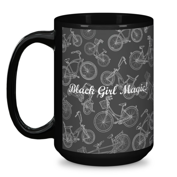 Custom Design - Coffee Mug - 15 oz - Black