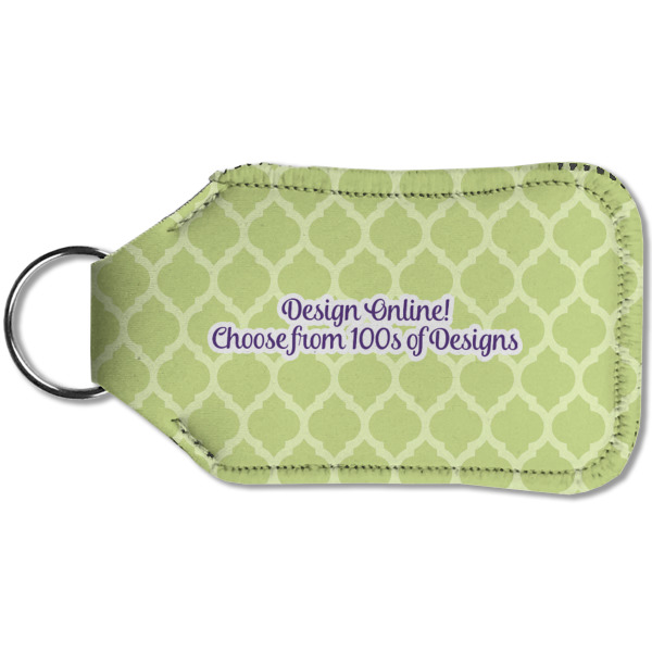 Custom Design - Sanitizer Holder Keychain - Small (Back)