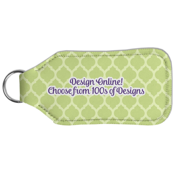 Custom Design - Sanitizer Holder Keychain - Large (Back)