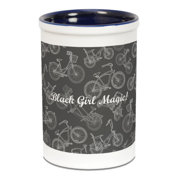 Custom Design - Pencil Holder - Blue