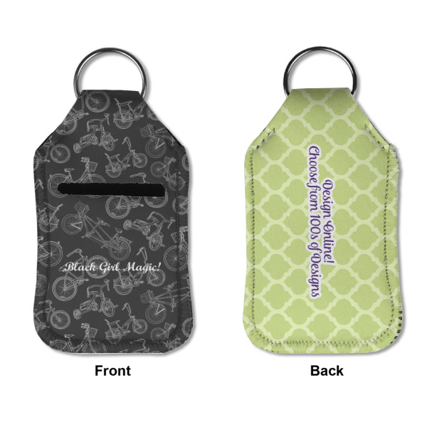 Custom Design - Sanitizer Holder Keychain - Small APPROVAL (Flat)
