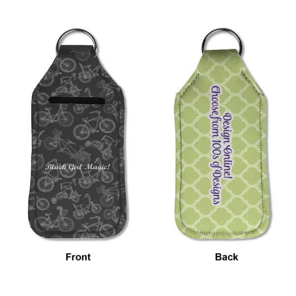 Custom Design - Sanitizer Holder Keychain - Large APPROVAL (Flat)