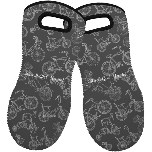 Custom Design - Neoprene Oven Mitt -Set of 2 - Front
