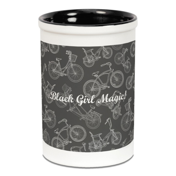 Custom Design - Pencil Holder - Black