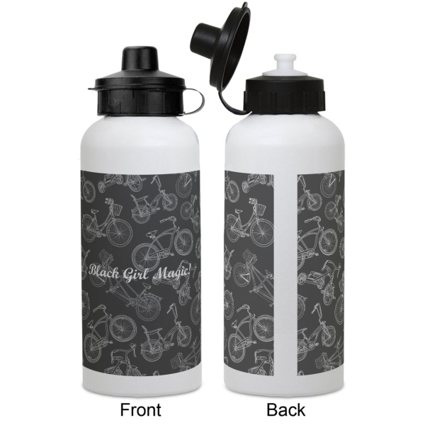 Custom Design - Aluminum Water Bottle - White APPROVAL