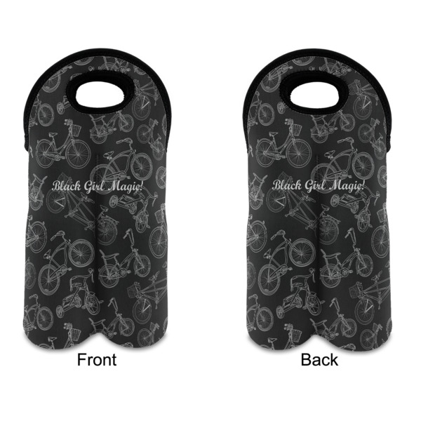 Custom Design - Double Wine Tote - Front & Back