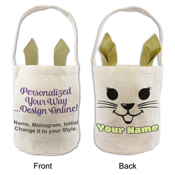 Custom Design - Easter Basket - APPROVAL (FRONT & BACK)