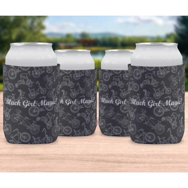 Custom Design - Can Cooler - Standard 12oz - Set of 4 - In Context