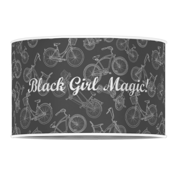 Custom Design - 12" Drum Lampshade - FRONT (Poly Film)