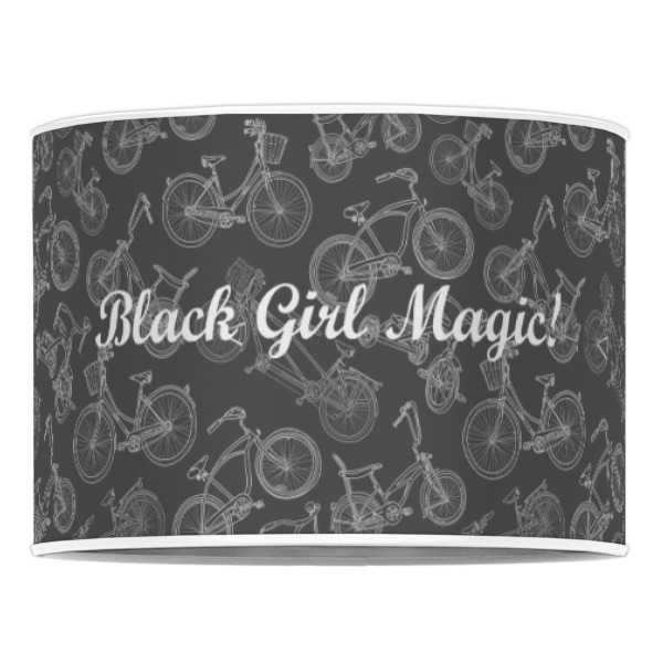 Custom Design - 16" Drum Lampshade - Front (Poly Film)