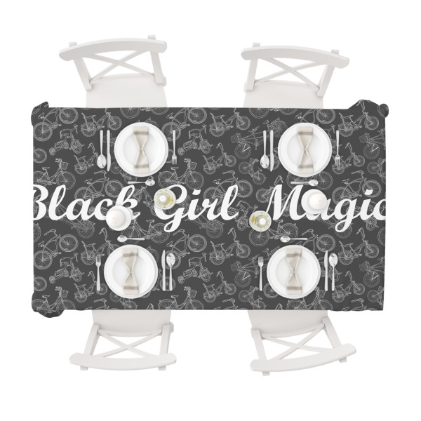 Custom Design - Tablecloths (58"x102") - TOP VIEW (with plates)