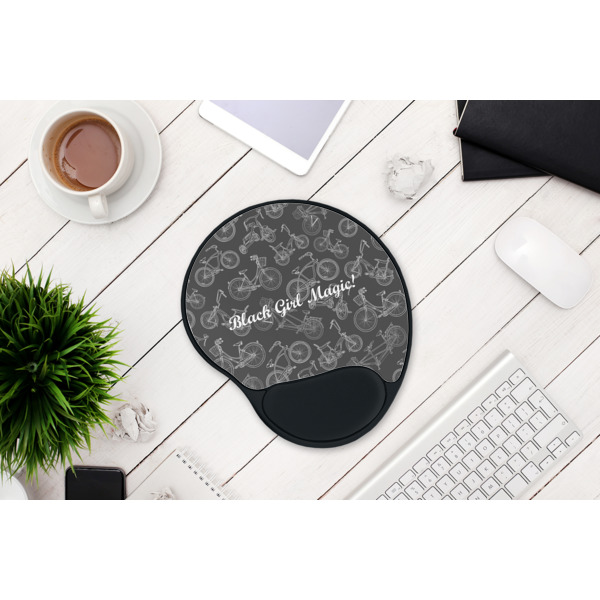 Custom Design - Mouse Pad with Wrist Rest - LIFESYTLE 1