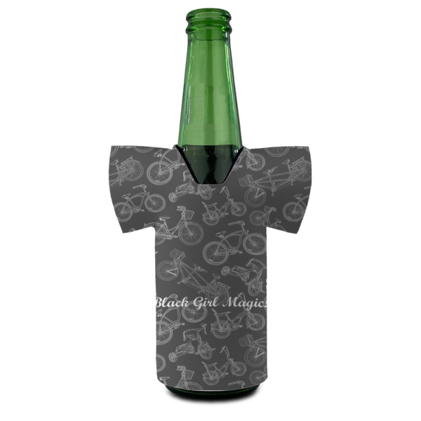 Custom Design - Jersey Bottle Cooler - FRONT (on bottle)