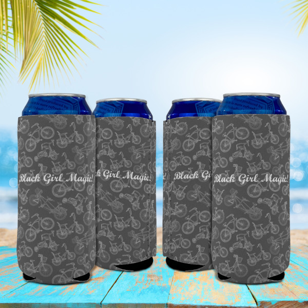 Custom Design - Can Cooler - 16oz - Set of 4 - In Context