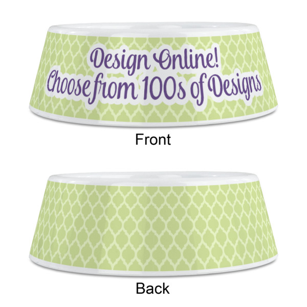 Custom Design - Plastic Pet Bowls - Medium - Approval