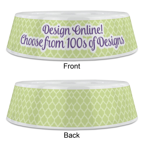 Custom Design - Plastic Pet Bowls - Large - Approval