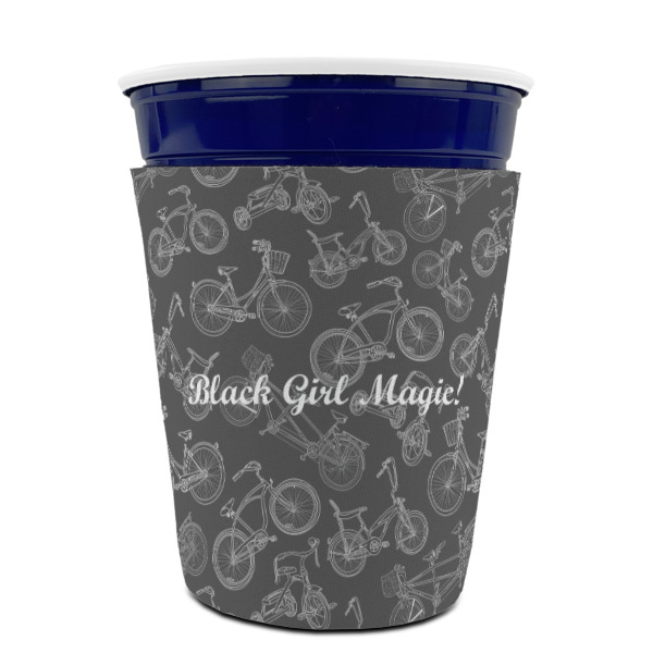 Custom Design - Party Cup Sleeves - without bottom - Front (On Cup)