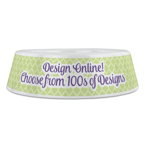 Custom Design - Plastic Pet Bowls - Large - Front