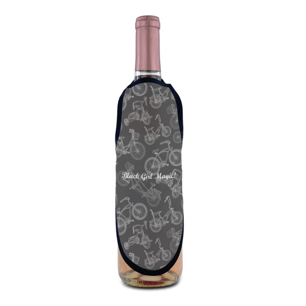Custom Design - Wine Bottle Apron - IN CONTEXT