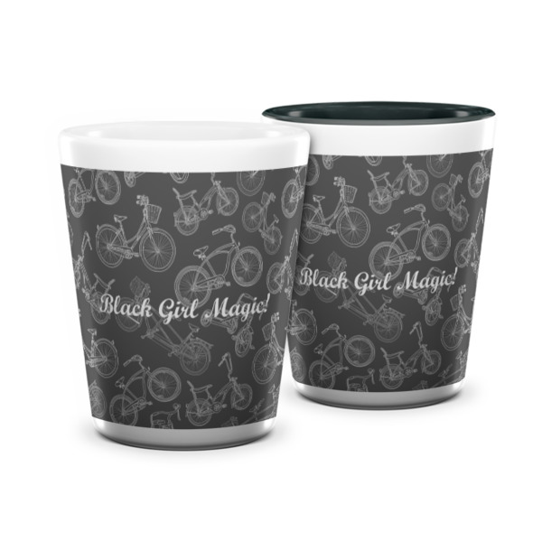 Custom Design Your Own Ceramic Shot Glass - 1.5 oz