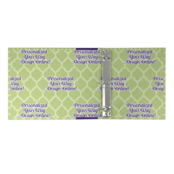 Custom Design - 3 Ring Binders - Full Wrap - 2" - Open Inside