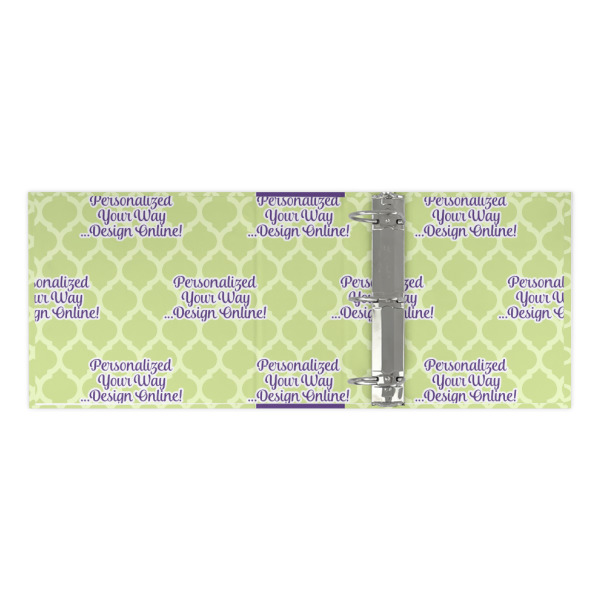Custom Design - 3 Ring Binders - Full Wrap - 3" - Open Inside