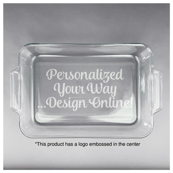 Custom Design - Glass Baking Dish - 13"x9" - Approval
