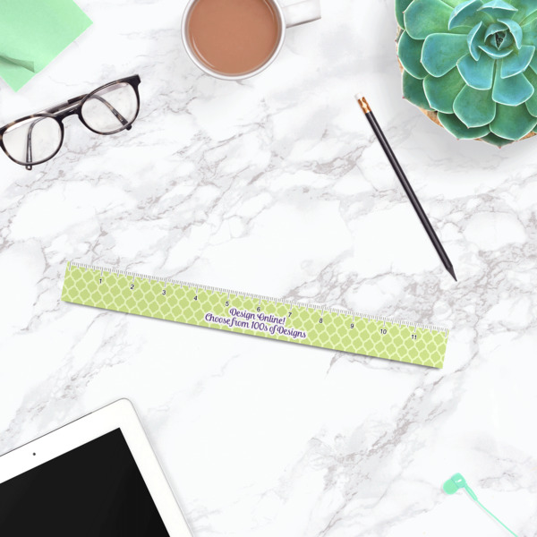 Custom Design - Plastic Ruler - 12" - LIFESTYLE