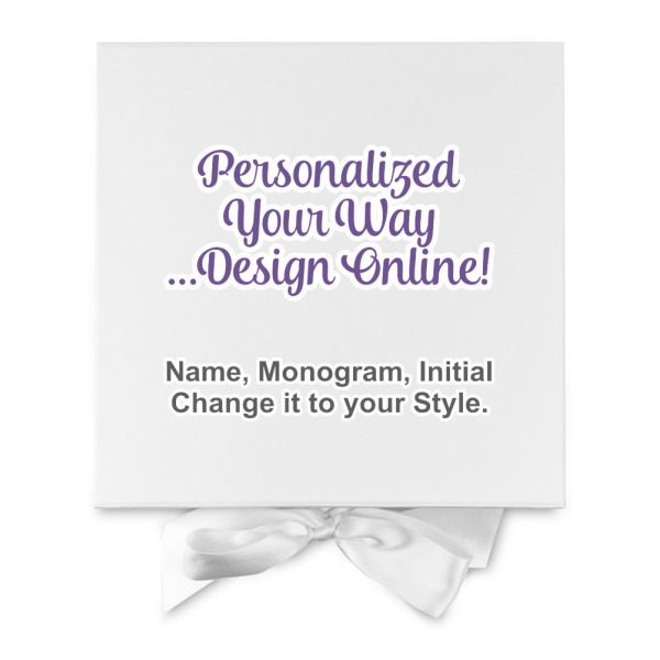 Custom Design - Gift Boxes with Magnetic Lid - White - Approval