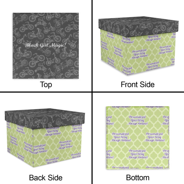 Custom Design - Gift Boxes with Lid - Canvas Wrapped - Medium - Approval