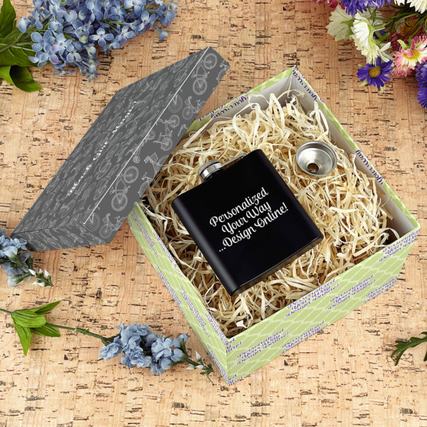 Custom Design - Gift Boxes with Lid - Canvas Wrapped - Large - In Context