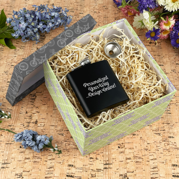 Custom Design - Gift Boxes with Lid - Canvas Wrapped - X-Large - In Context