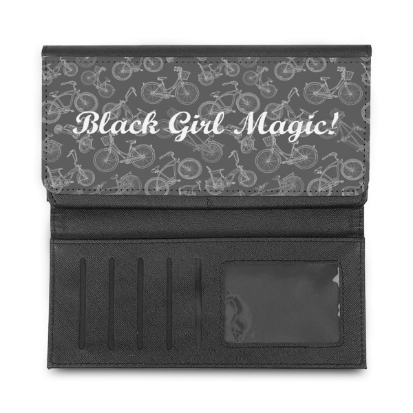 Custom Design - Ladies Wallet - Half Way Open