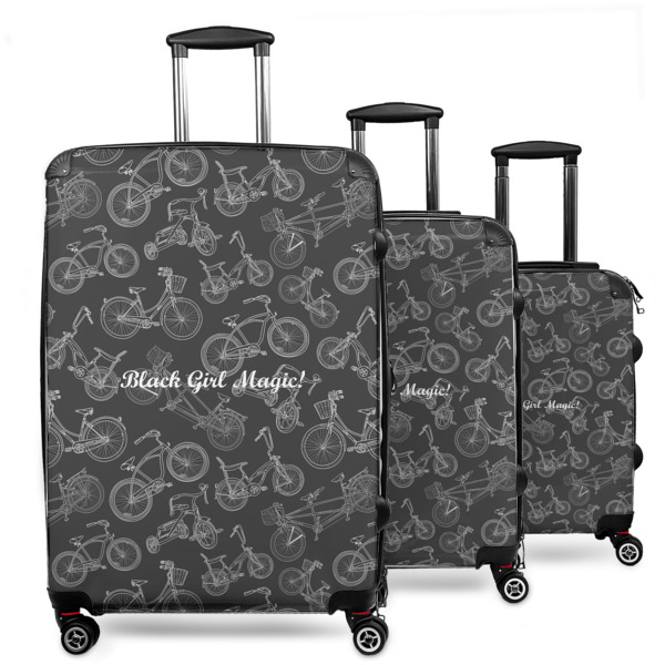 Custom Design Your Own 3-Piece Luggage Set - 20" Carry On - 24" Medium Checked - 28" Large Checked
