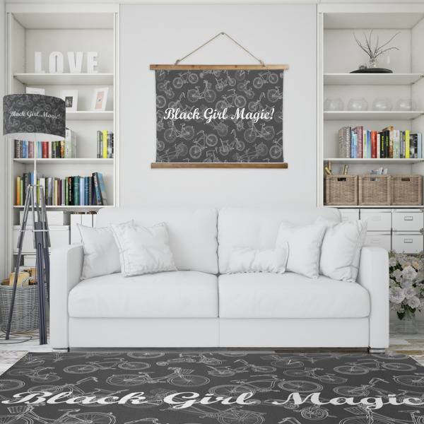 Custom Design - Wall Hanging Tapestry - Landscape - In Context