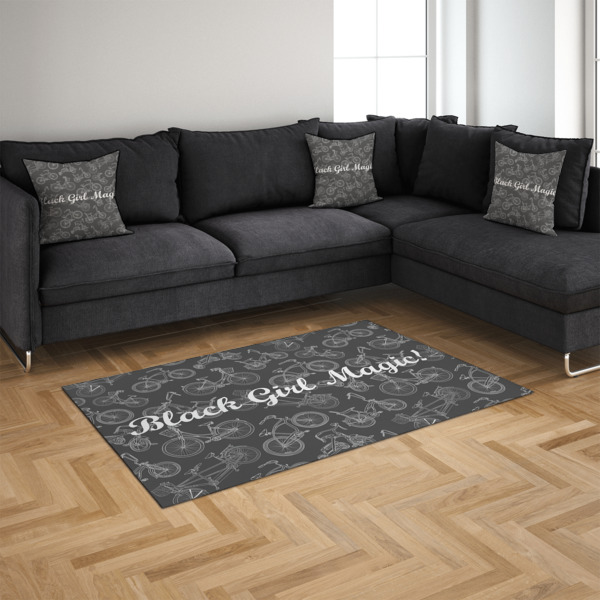 Custom Design - 4'x6' Indoor Area Rugs - IN CONTEXT