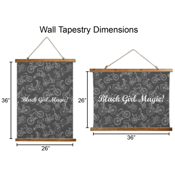 Custom Design - Wall Hanging Tapestries - Parent/Sizing