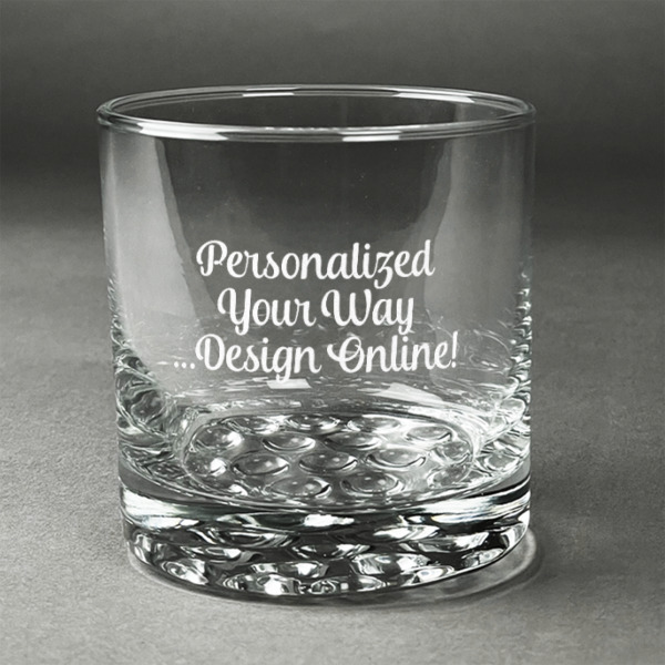 Custom Design Your Own Whiskey Glass - Engraved