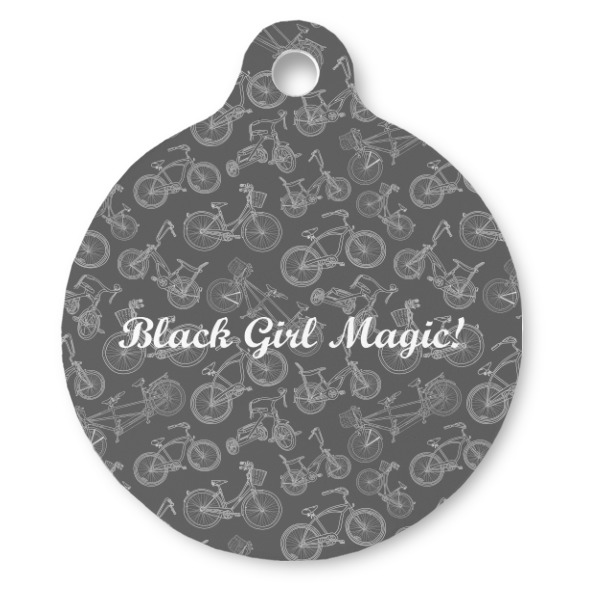 Custom Design Your Own Round Pet ID Tag