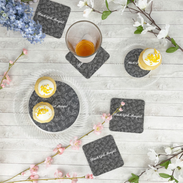 Custom Design - Plastic Party Appetizer & Dessert Plates - In Context