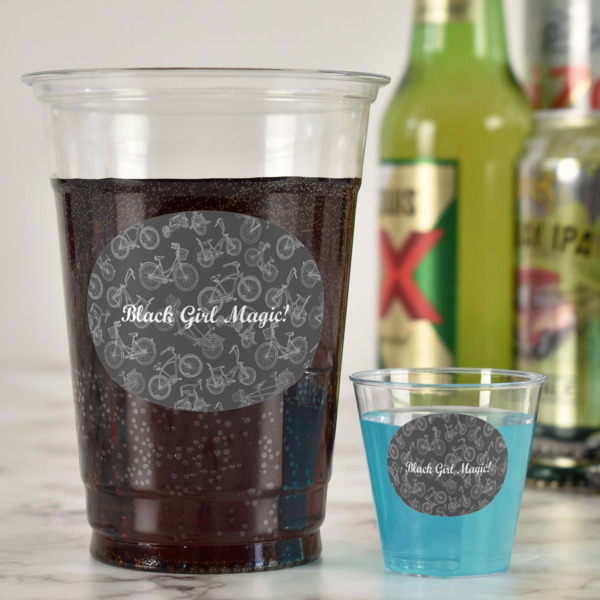 Custom Design - 16oz Party Cup & Plastic Shot Glass - In Context