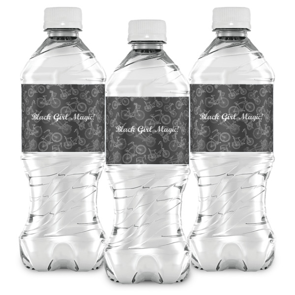 Custom Design - Water Bottle Labels - Front View