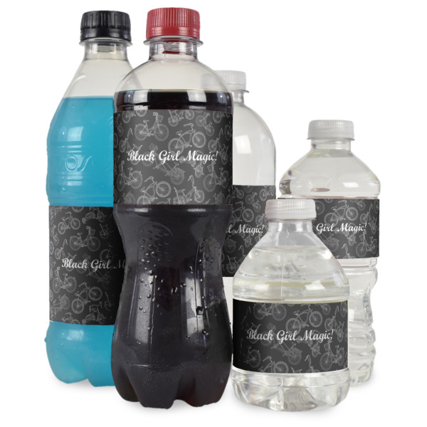 Custom Design - Water Bottle Label - Multiple Bottle Sizes