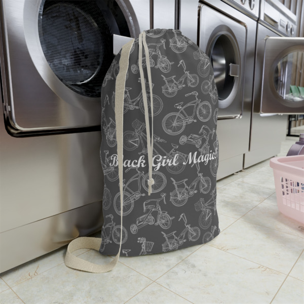 Custom Design - Large Laundry Bag - In Context