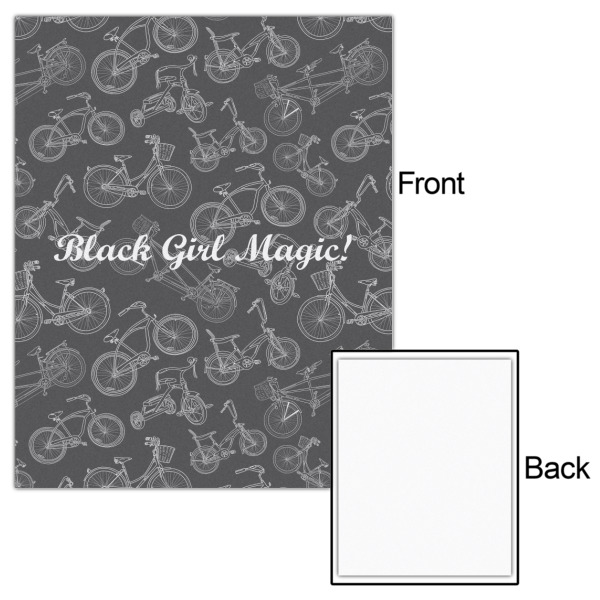 Custom Design - 16x20 - Matte Poster - Front & Back