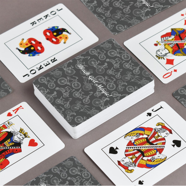 Custom Design - Playing Cards - Front & Back View