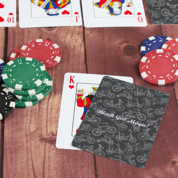 Custom Design - On Table with Poker Chips