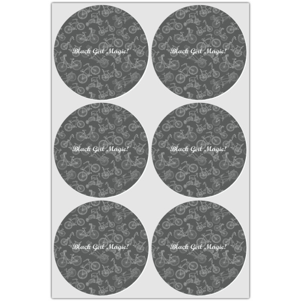 Custom Design - Icing Circle - Large - Set of 6