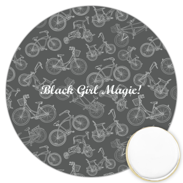 Custom Design Your Own Printed Cookie Topper - 3.25"